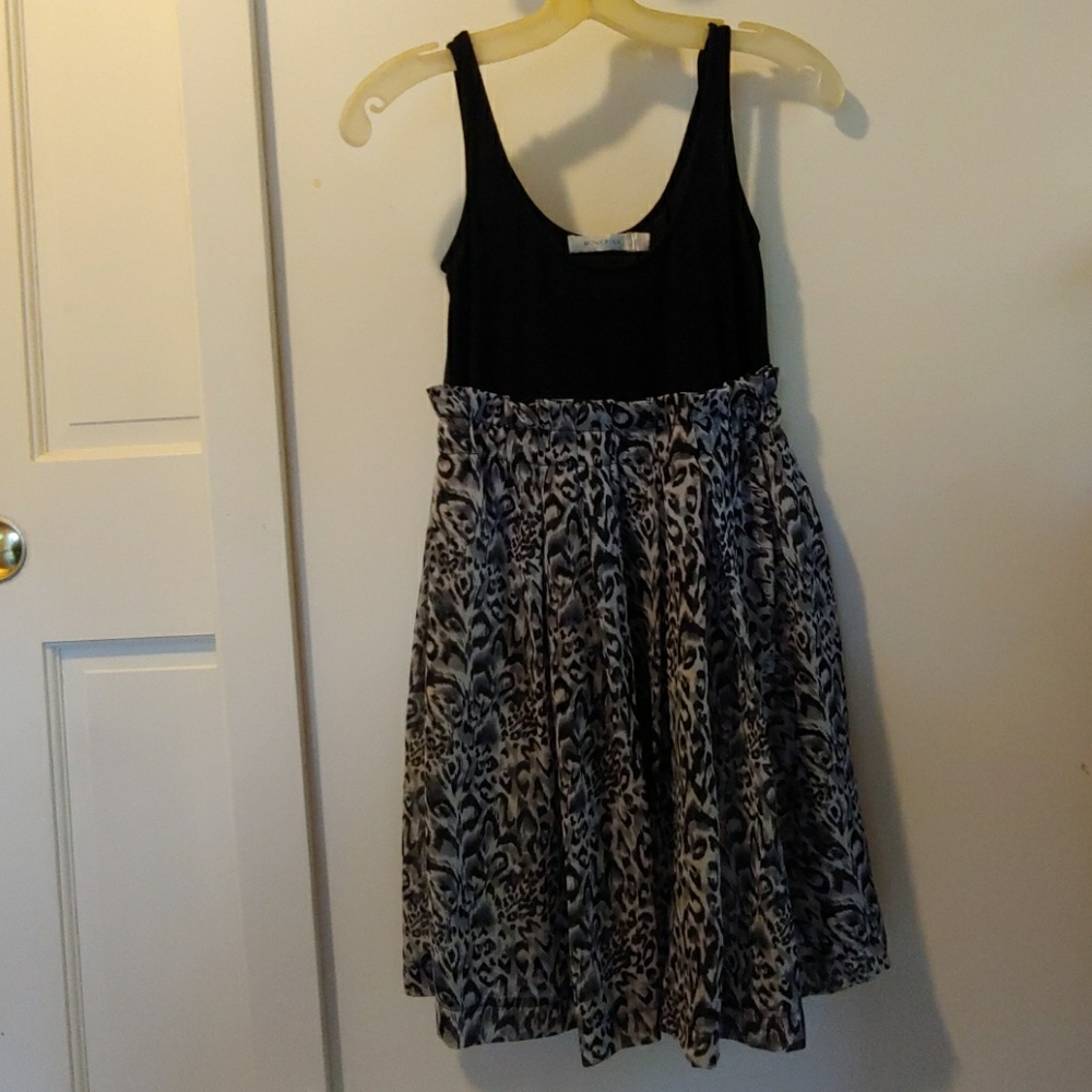 Mink Pink Leopard Mini Dress